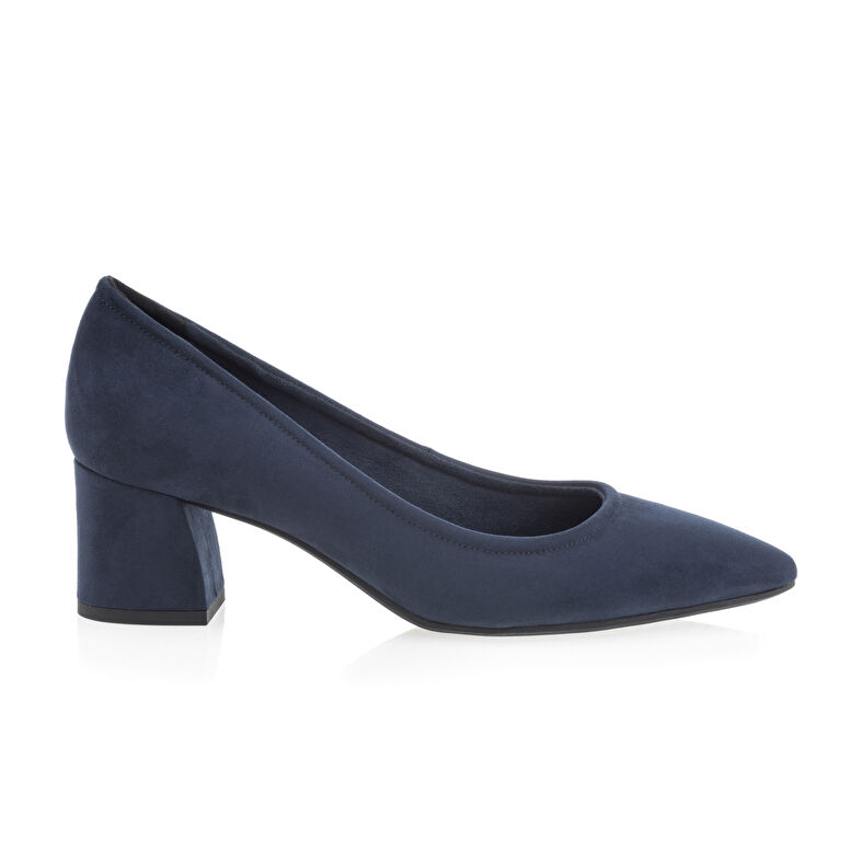 Blaue Damenpumps