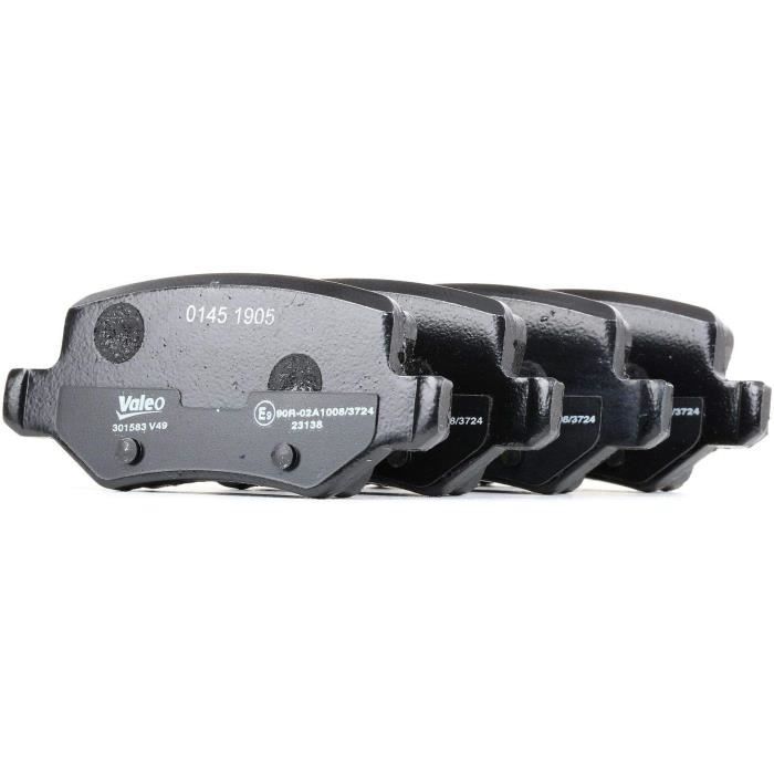 Pastillas de freno para Mercedes Clase B, primera gama - VALEO - 301583