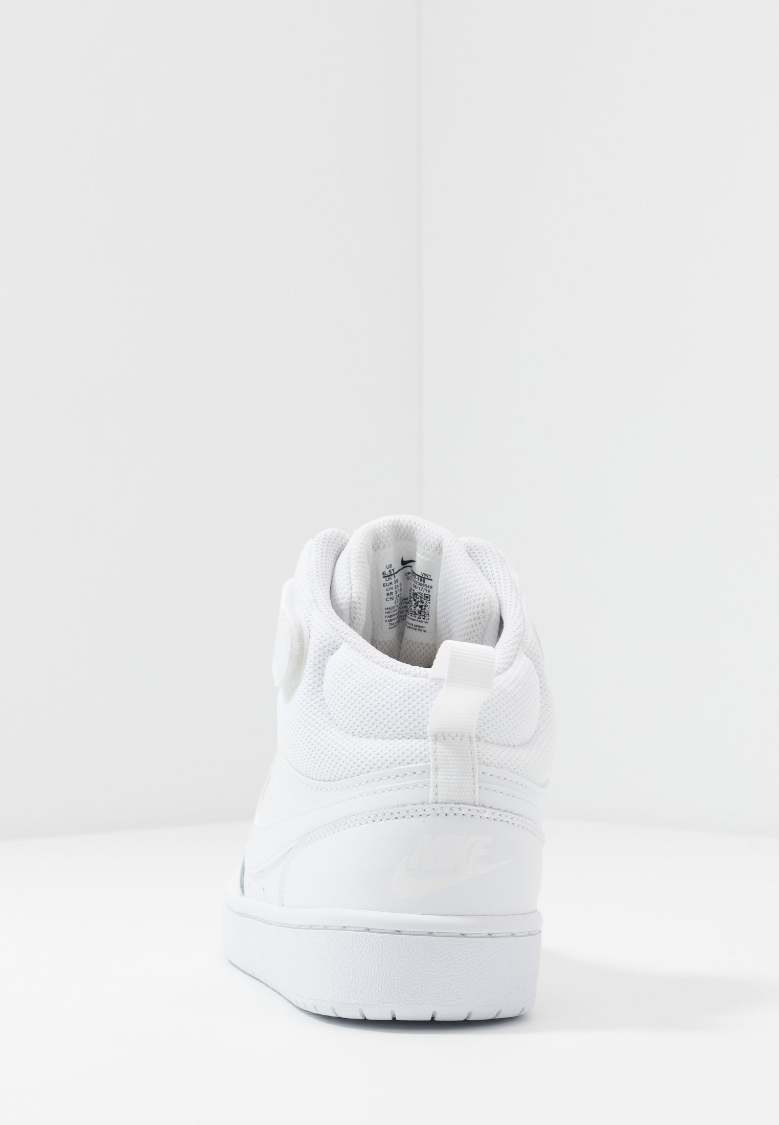 Nike Sportswear COURT BOROUGH MID 2 UNISEX - Scarpe da ginnastica alte - bianche