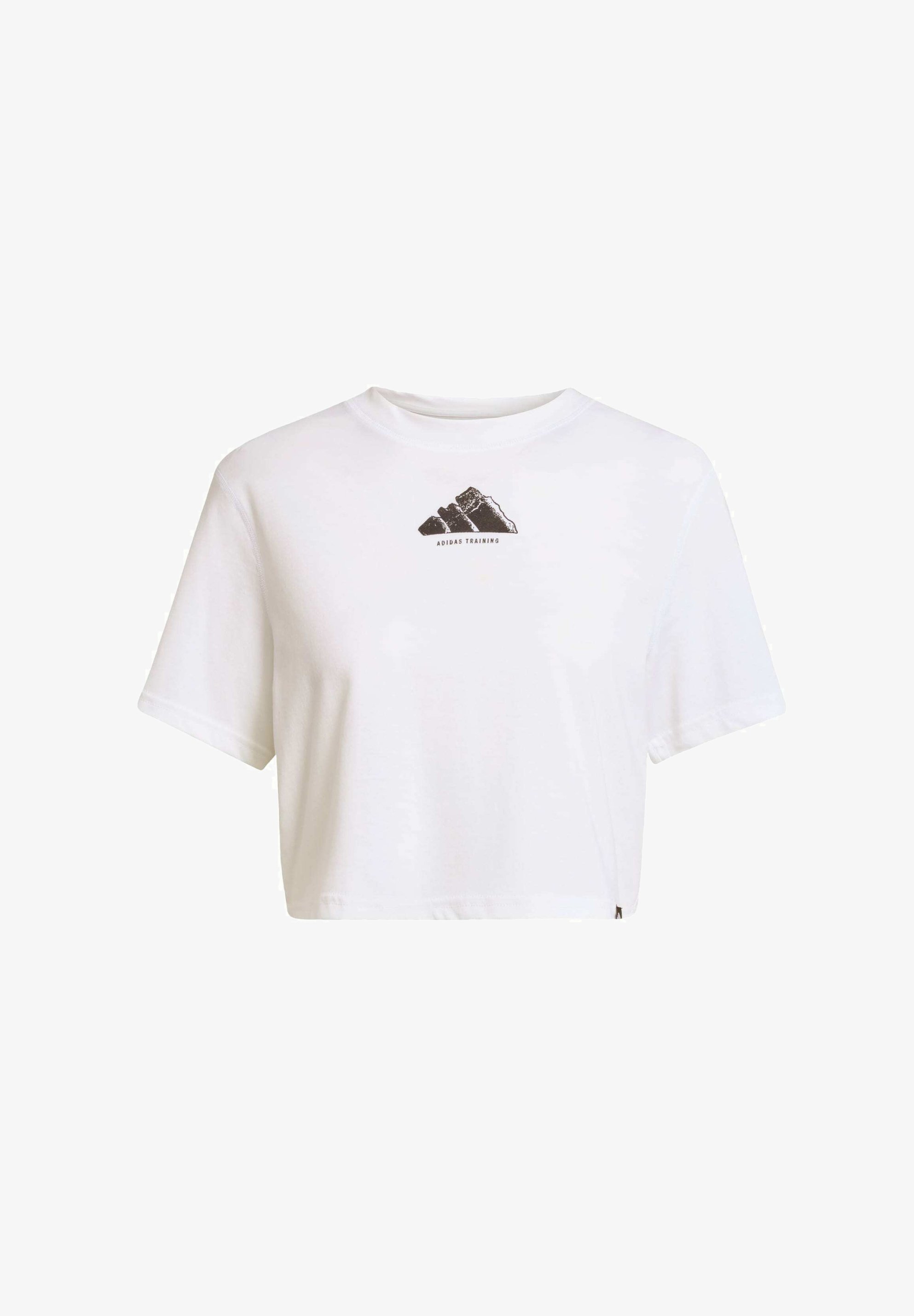adidas Performance CLIMACOOL VINTAGE TRAINING GRAPHIC - Triko s potiskem - white