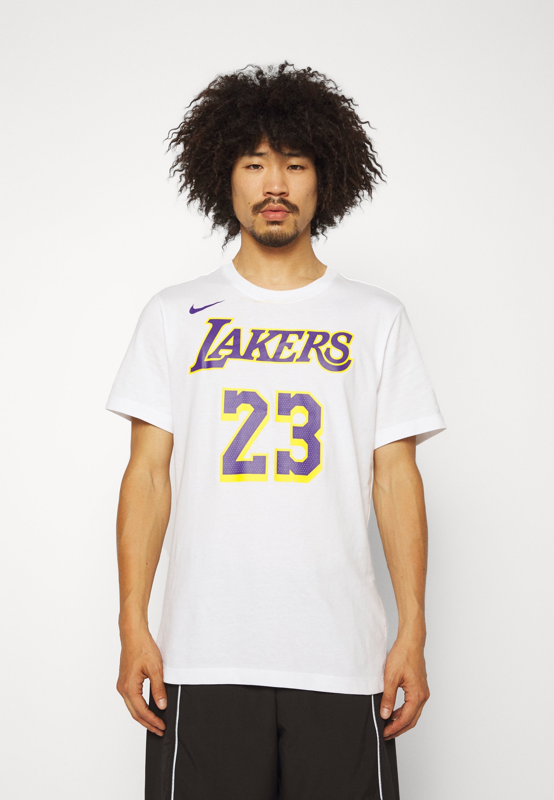 Maglietta Nike Performance NBA LOS ANGELES LAKERS LEBRON JAMES - Abbigliamento da club - bianca
