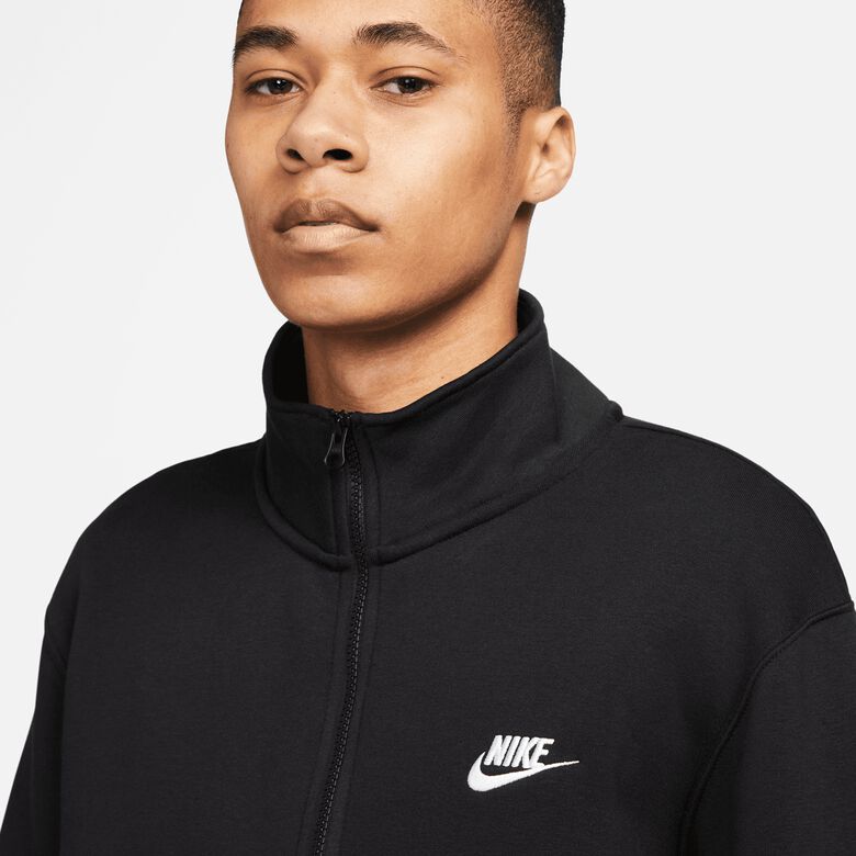 Bluza Sportswear Club z zamkiem błyskawicznym do połowy