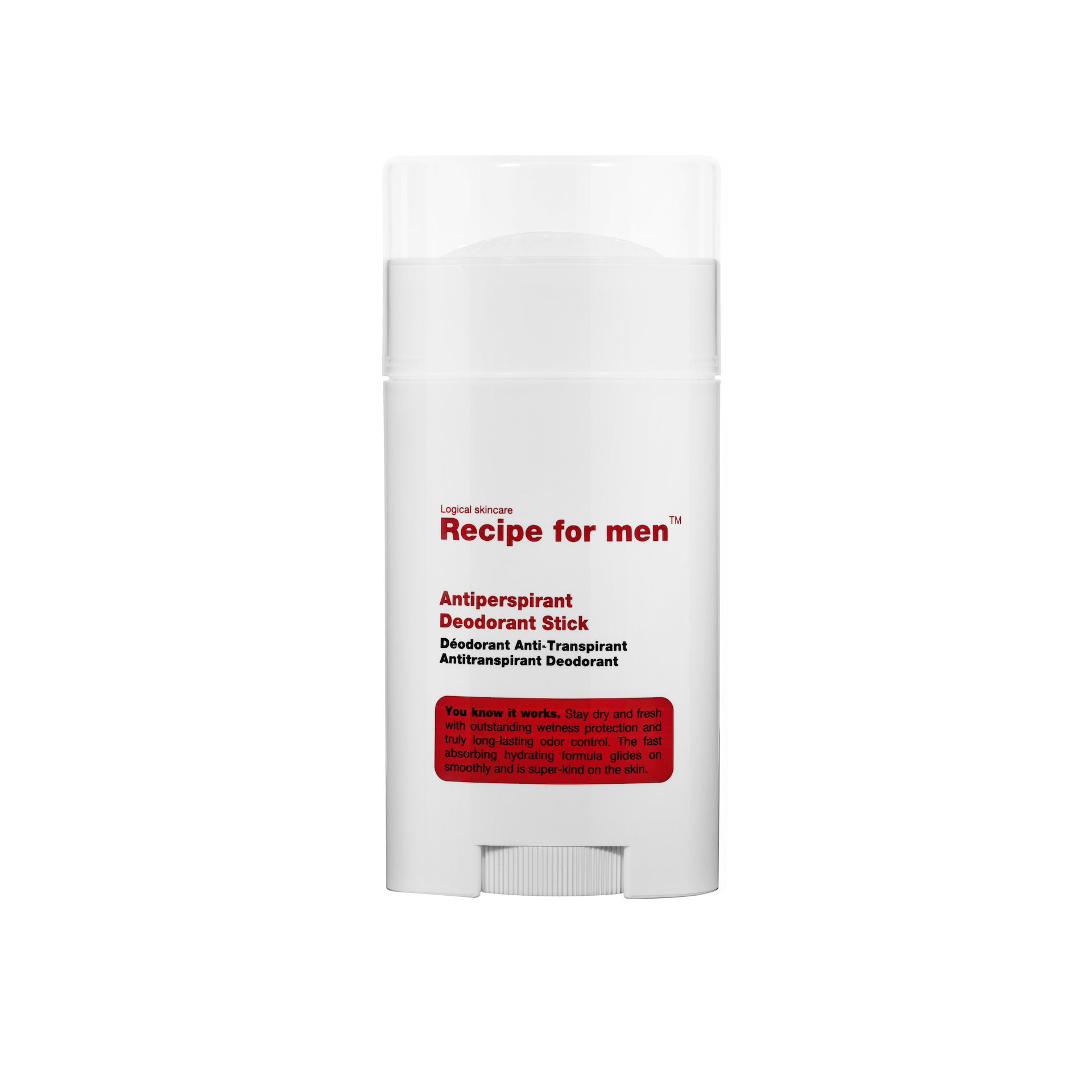 Antiperspirant dezodorans u stiku 50 ml - Recept za muškarce