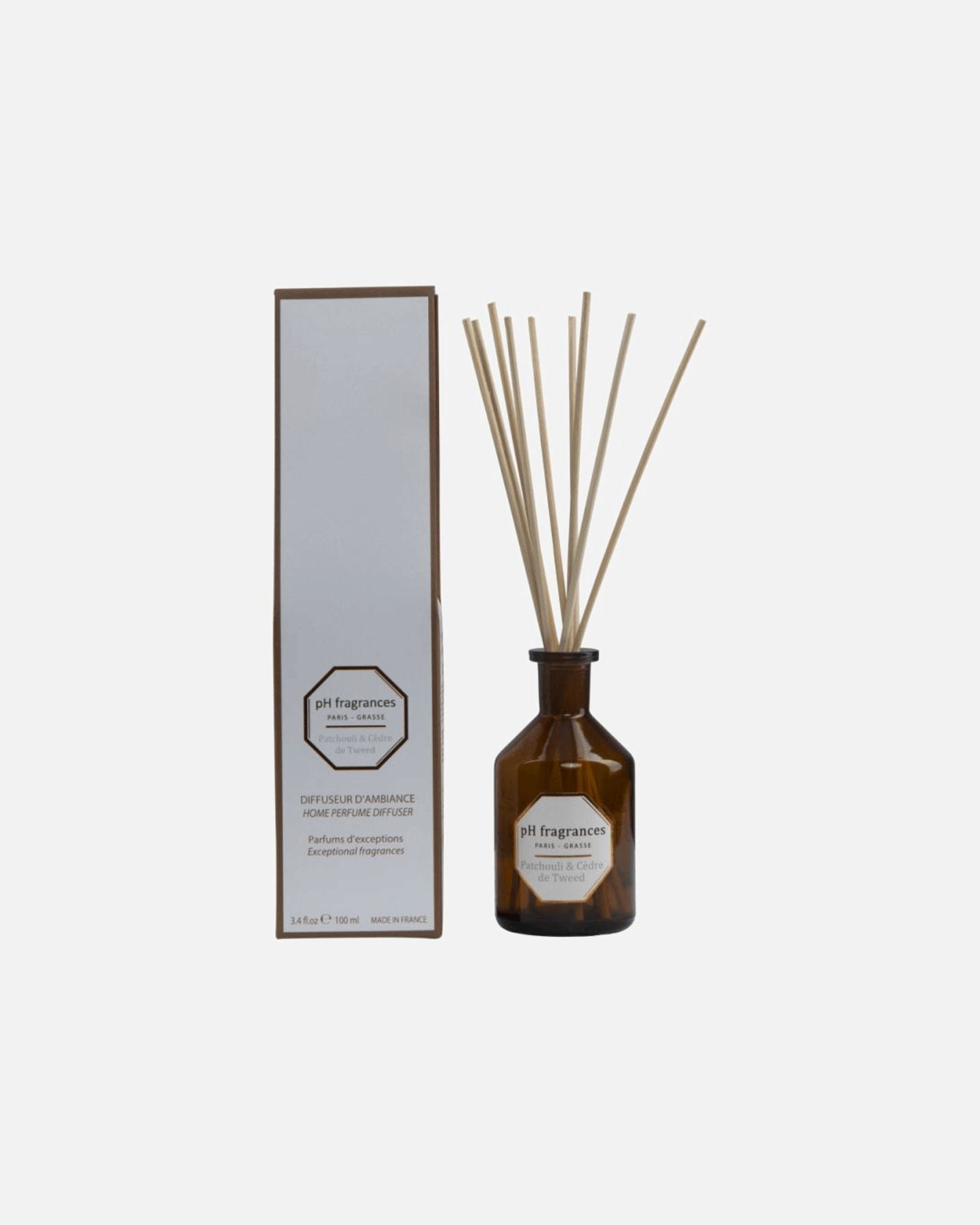 pH Fragrances Dišava za dom Patchouli & Cèdre de Tweed Difuzor - 100 ml