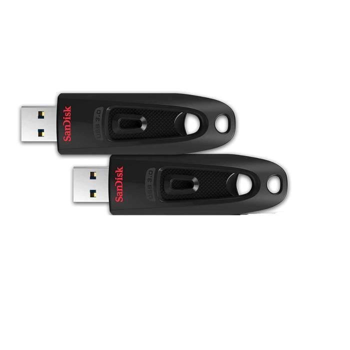 2PCS SANDISK Ultra USB Flash Drive 32 GB USB 3.0 130MB/s