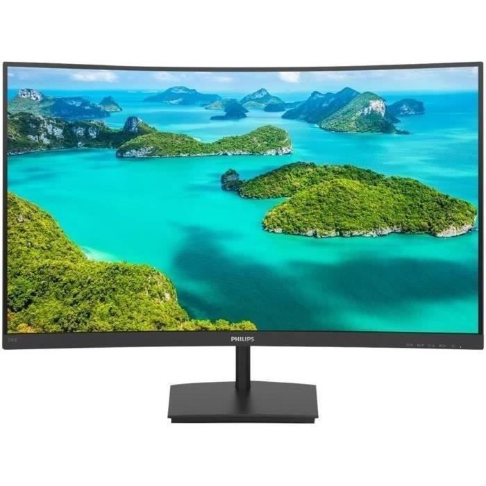 Ecran PC incurvé - PHILIPS 241E1SC/00 - 23,6