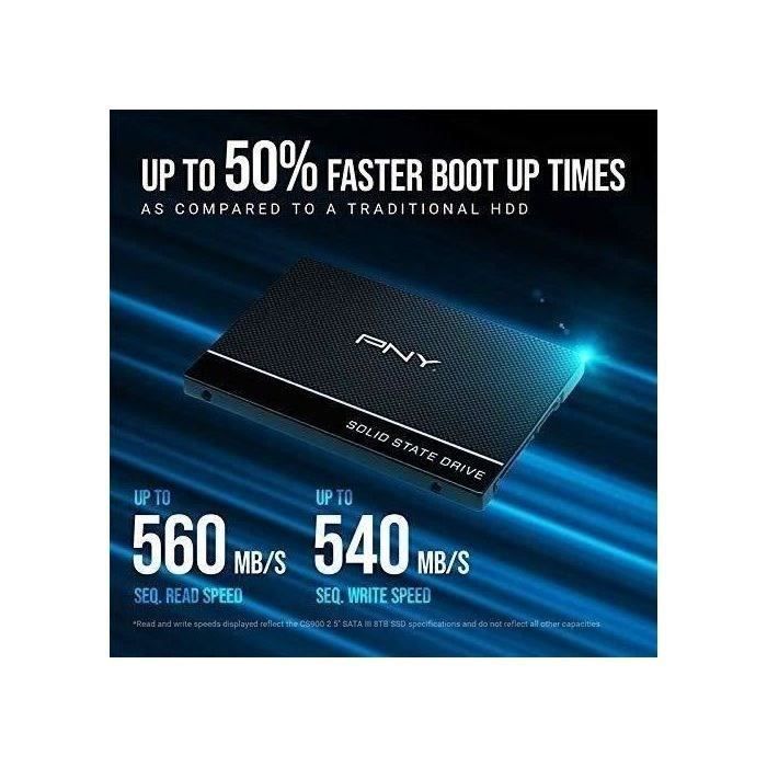 PNY - CS900 SATA - SSD interne - 2,5