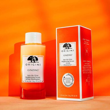 Origins Ginzing Into The Glow kirkastava seerumin täyttöpakkaus Monitoiminen kirkastava ihohuokosia supistava seerumi 30 ml