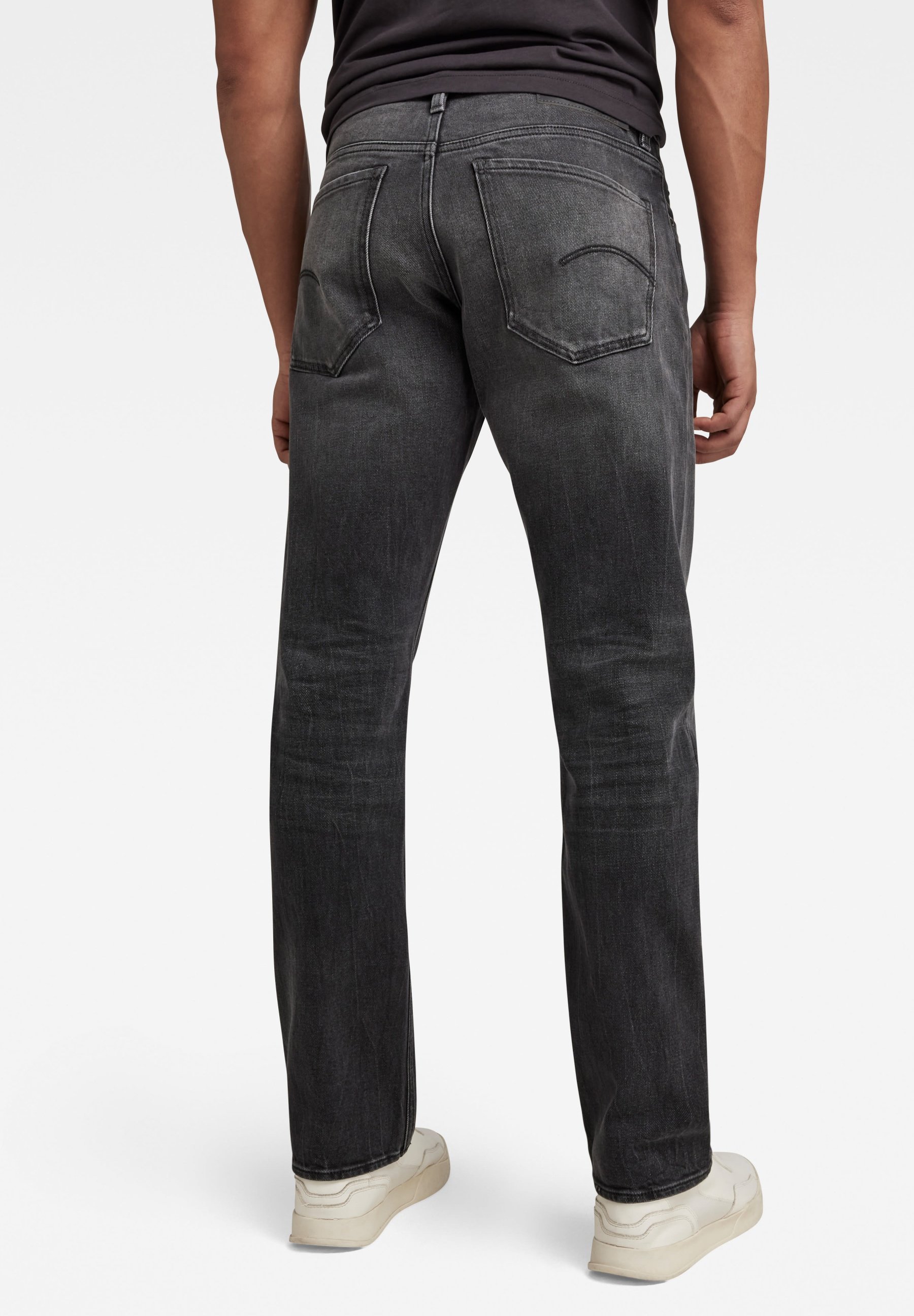 G-STAR MOSA - Straight Leg Jeans - Used in Black Moon