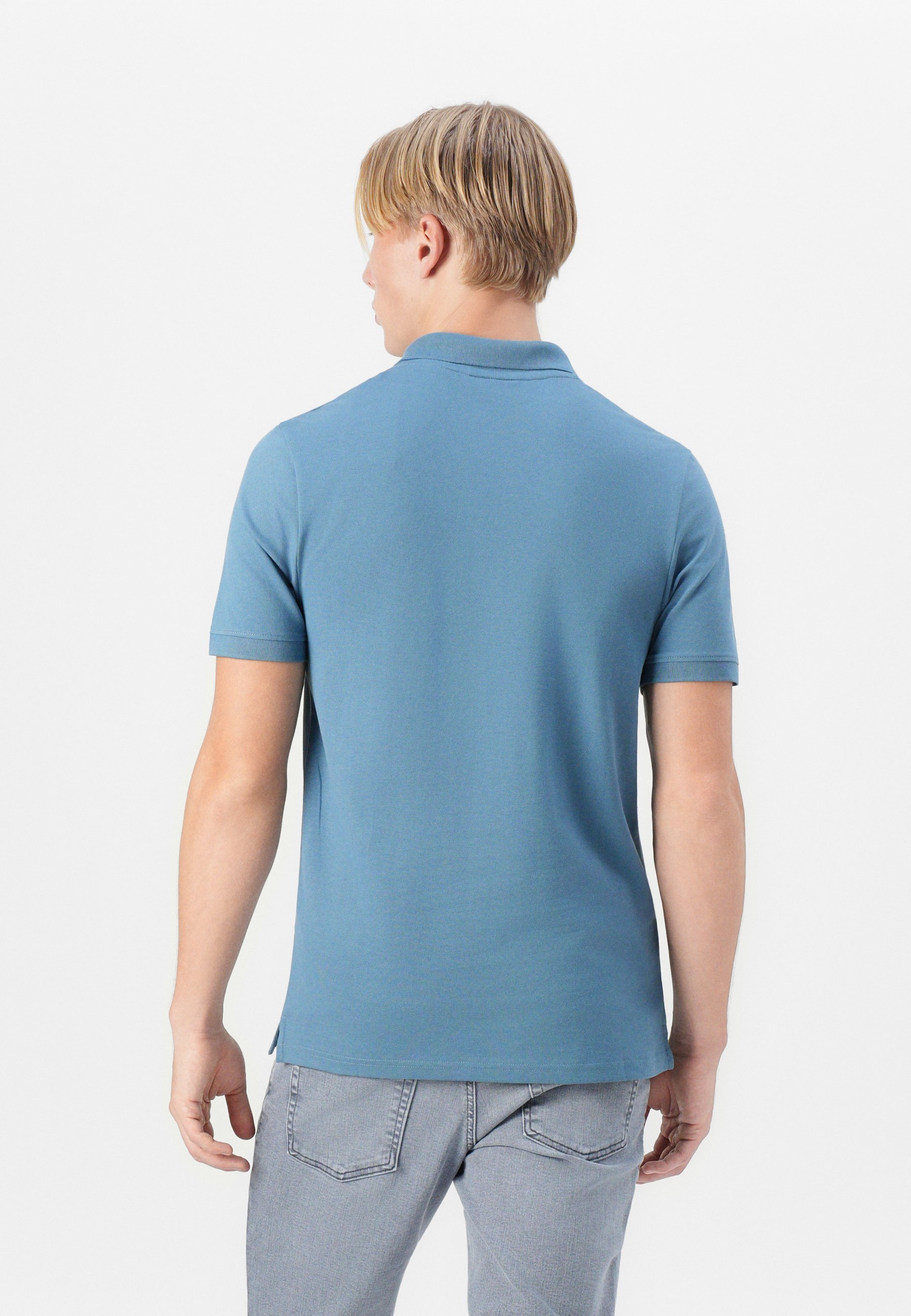 Lyle & Scott poloshirt - oceaanblauw