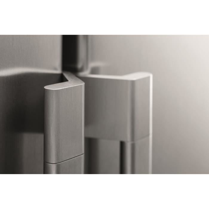 Congelador vertical - HOTPOINT - UH8F3DXI - 263 L - 5 gavetas - Classe energética D - Aço inoxidável