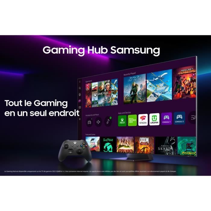 SAMSUNG QE55Q80B - TV QLED 4K UHD - 55'' (140 cm) - Smart TV - Pannello 100Hz - HDMI 2.1 - Dolby Atmos