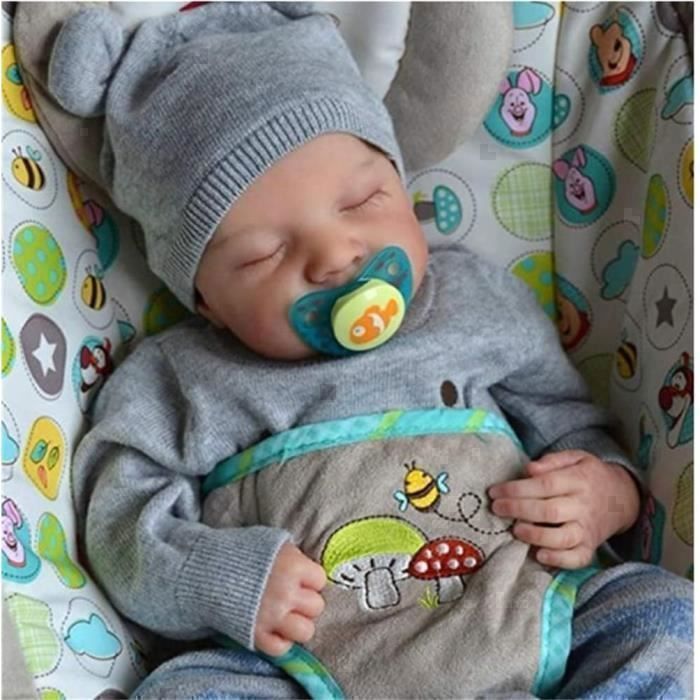 Rebornpop - Kyamrc - Rebornpop - 49 cm - Siliconen - Beweegbare ledematen