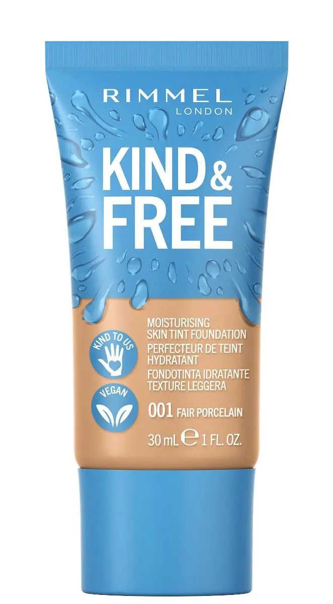 Rimmel Kind & Free Podkład do twarzy, 001