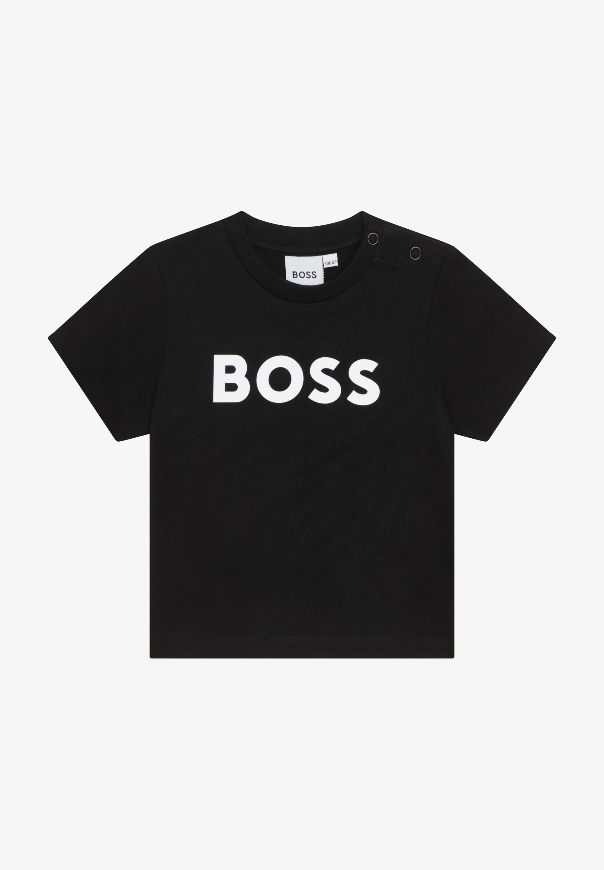 BOSS Kidswear TODDLER SHORT SLEEVES TEE - T-shirts med print - black