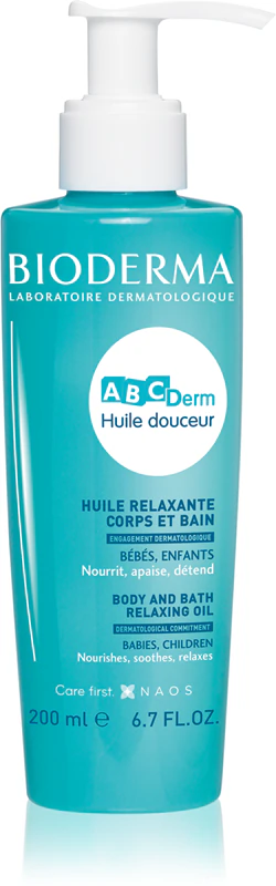 Bioderma ABC Derm Relaxing Oil telový olej pre deti