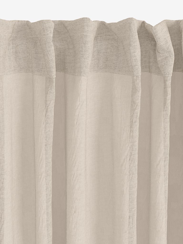 BOLMEN BOLMEN zavjesa 1x140x300cm smotana u toplo sivoj boji