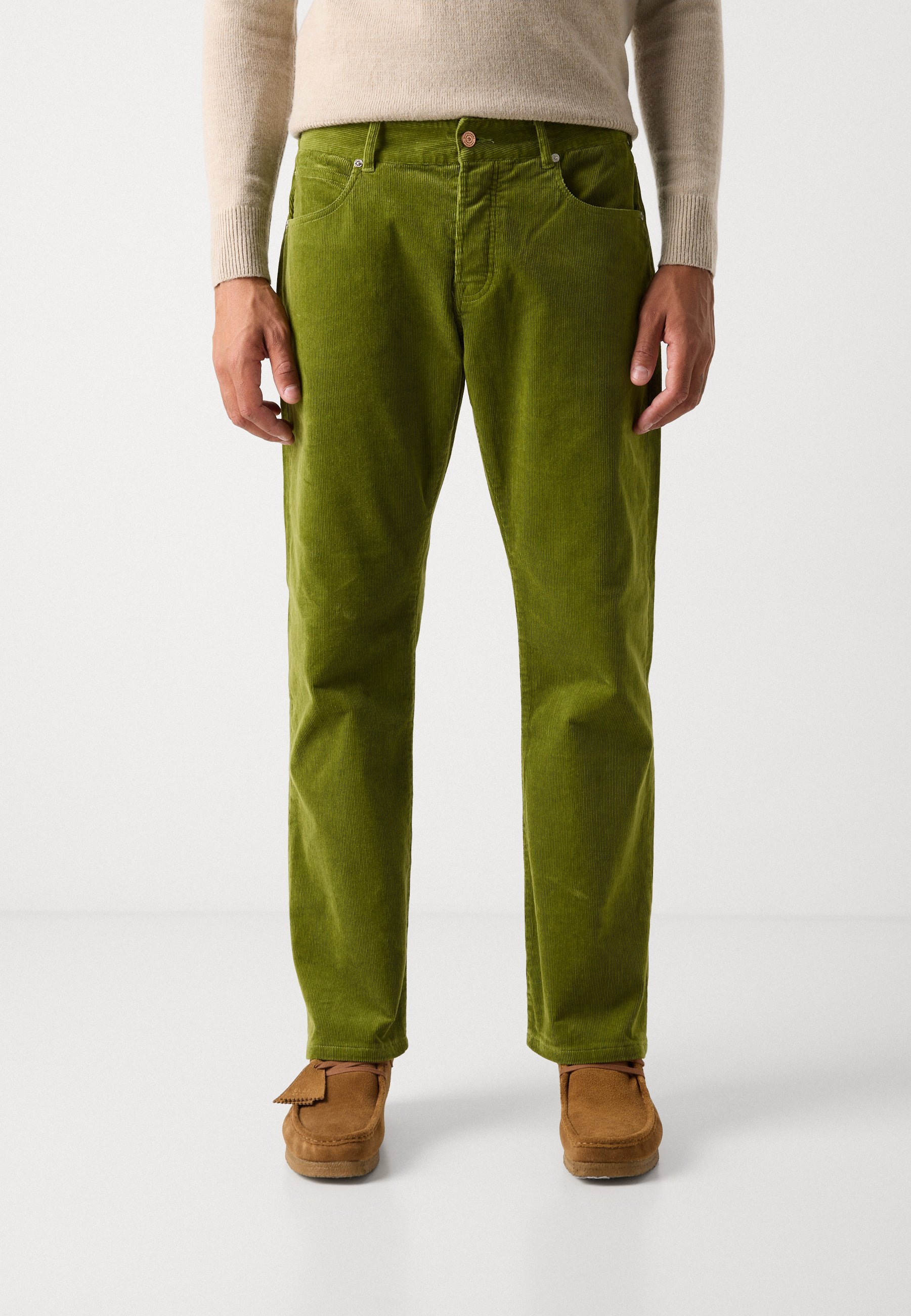 Scotch & Soda THE ZEE STRAIGHT - Broek - calla groen