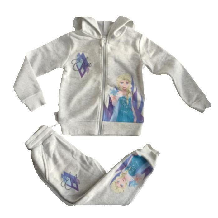 Jogging Fille La reine des neiges gris - - Gris