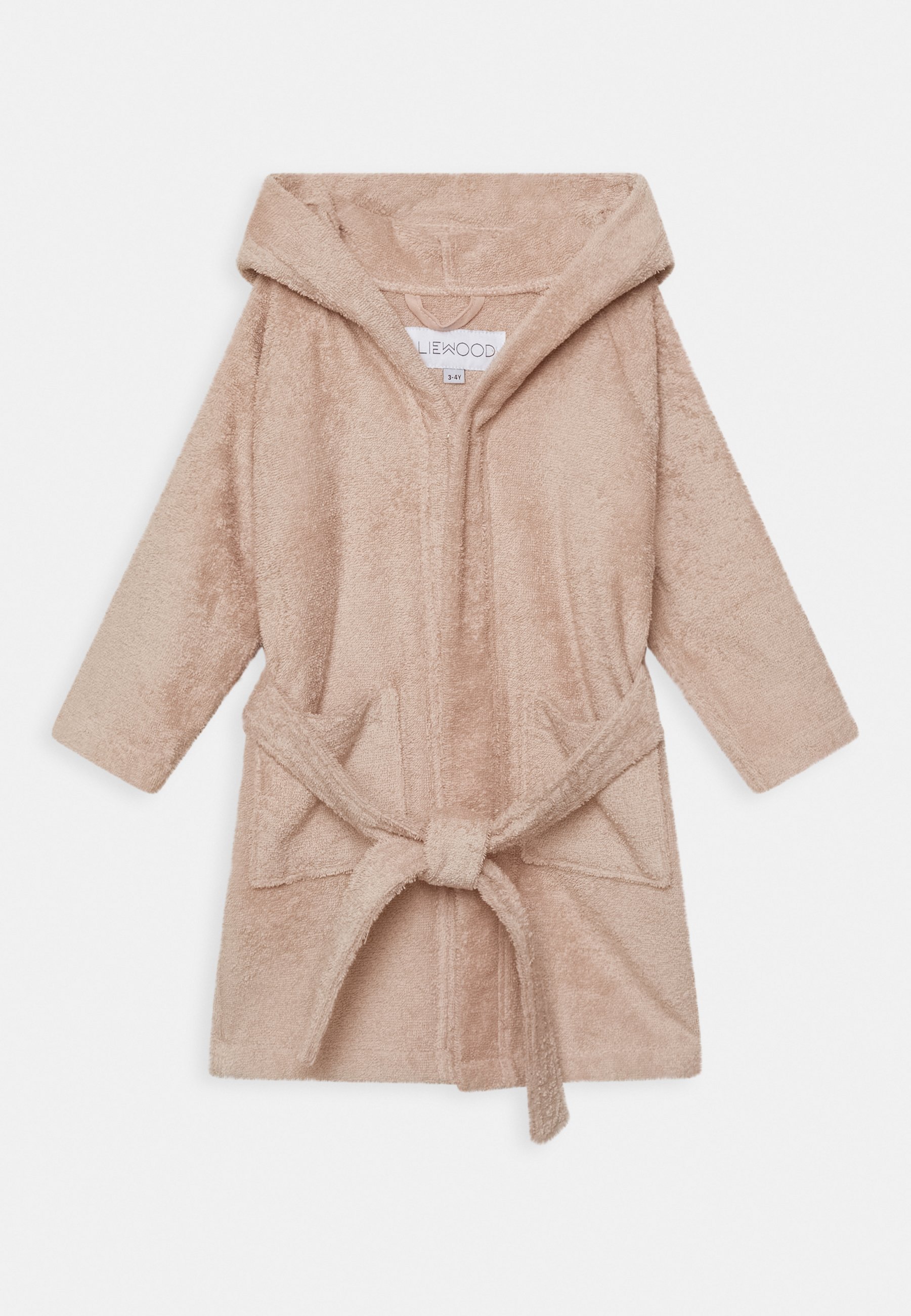 Peignoir unisexe Liewood - motif lapin rose