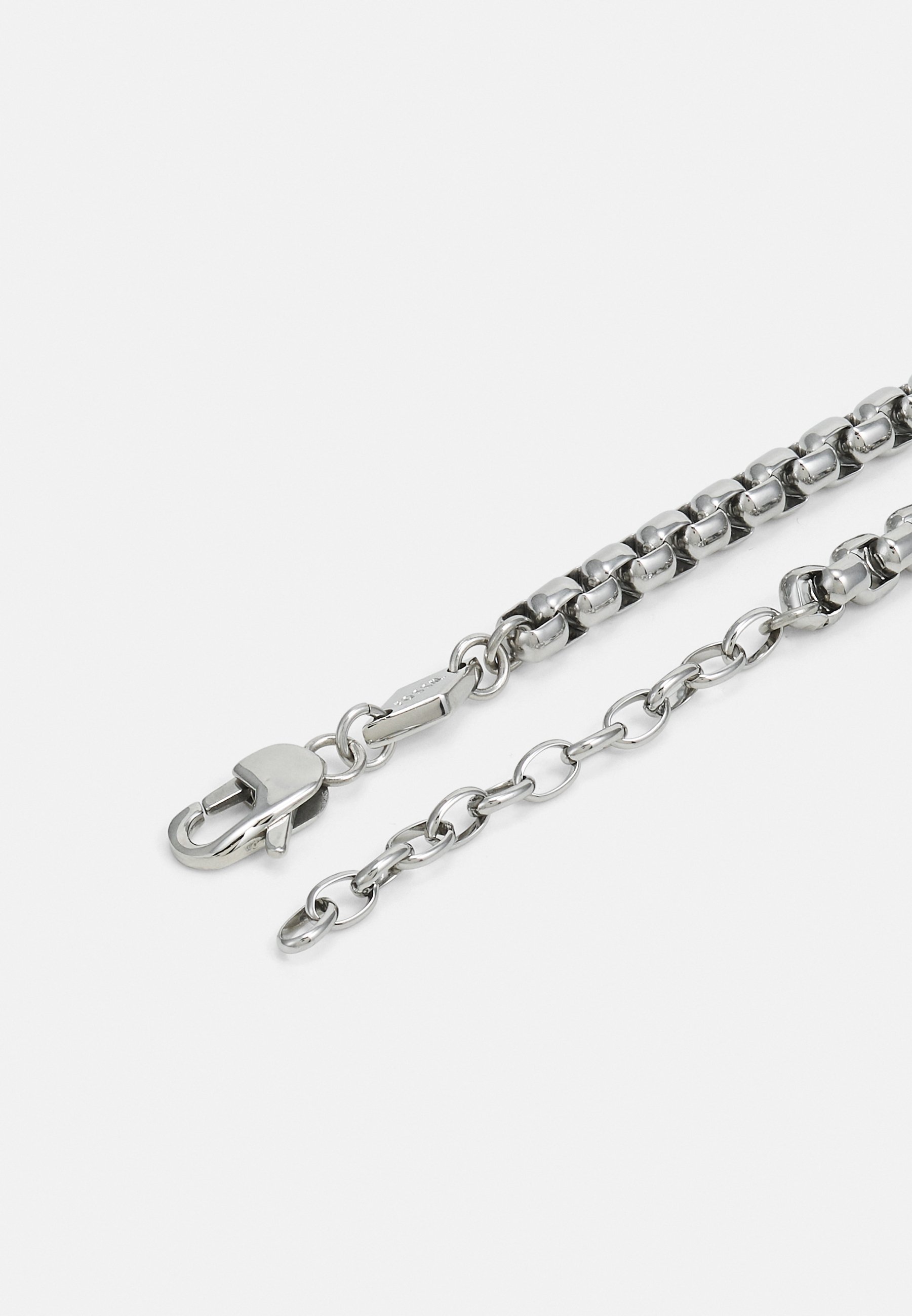 Fossiele sieradenketting - Ketting - zilverkleurig