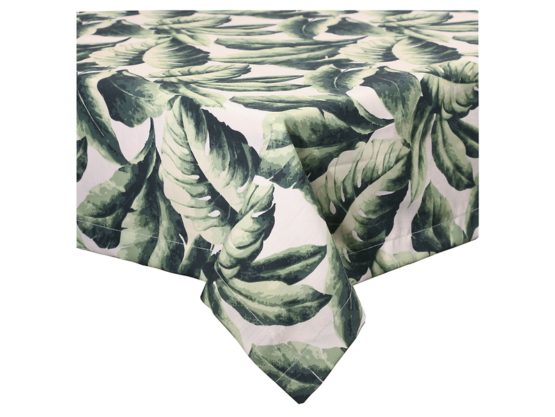 Obrus Manaus polycotton 140x180 cm zielony