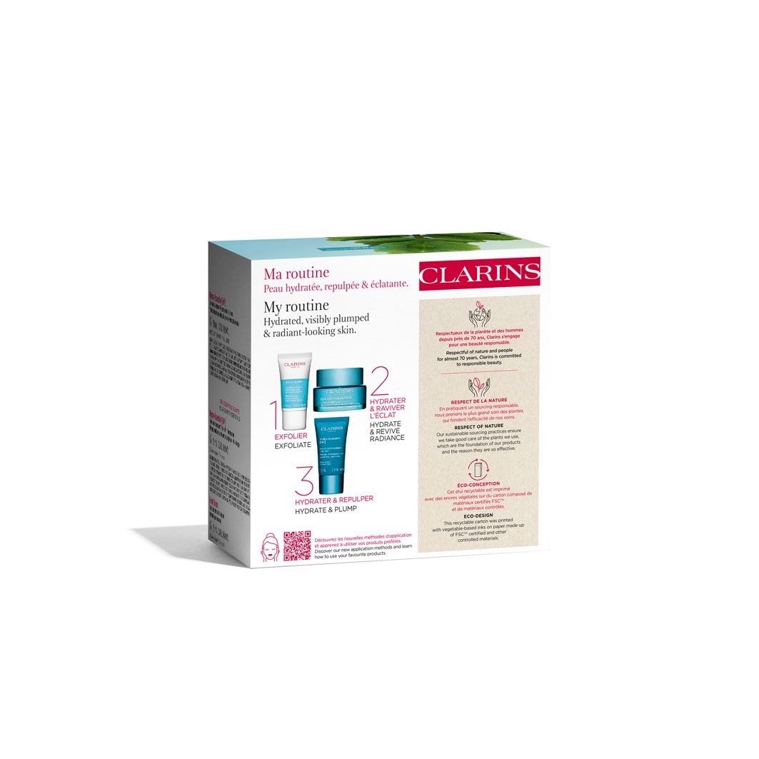 Clarins Hydra-Essentiel sejas kopšanas komplekts Hydra-Essentiel [HA²] – mana mitrināšana. - Hydra-Essentiel [HA²] komplekts