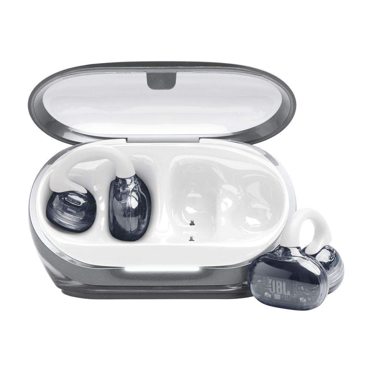 Auriculares inalámbricos de oído abierto - JBL - Soundgear Clips - Blanco