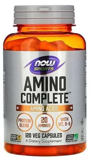 Now Foods Amino Complete 120 Kapsułek