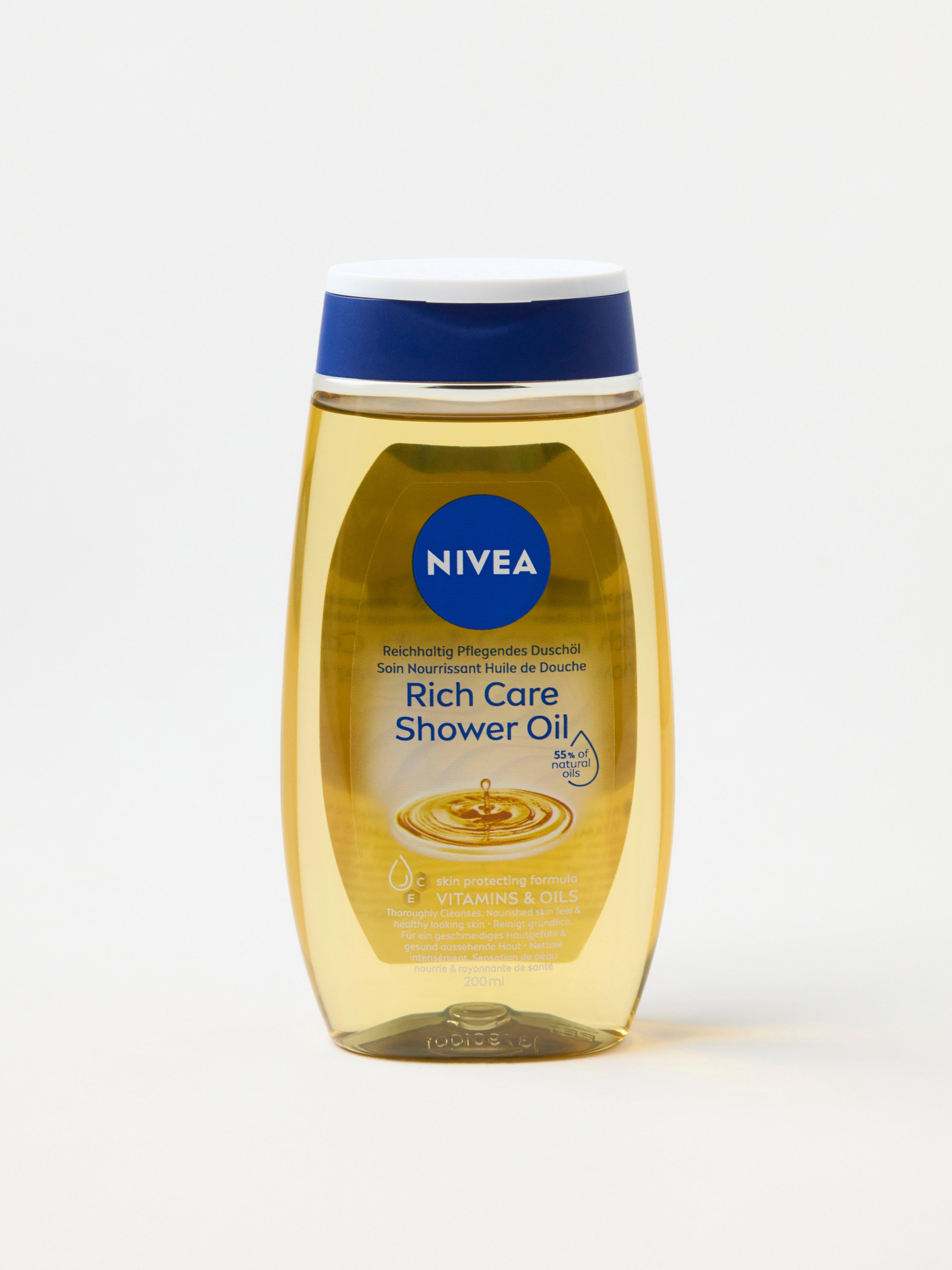 NIVEA Rich Caring Dusjolje Uten farge