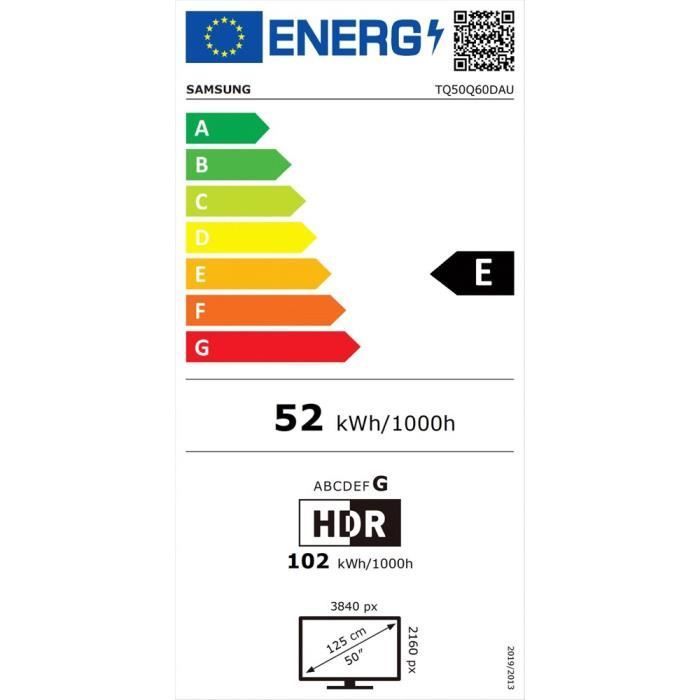 Samsung 50Q60D - Televisor QLED de 50