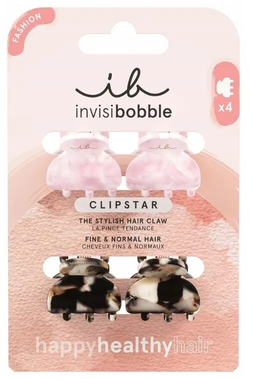 Invisibobble Klamra do włosów Petit, 4 sztuki