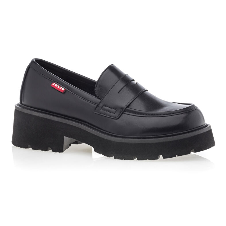 Svarte loafers/båtsko til jente