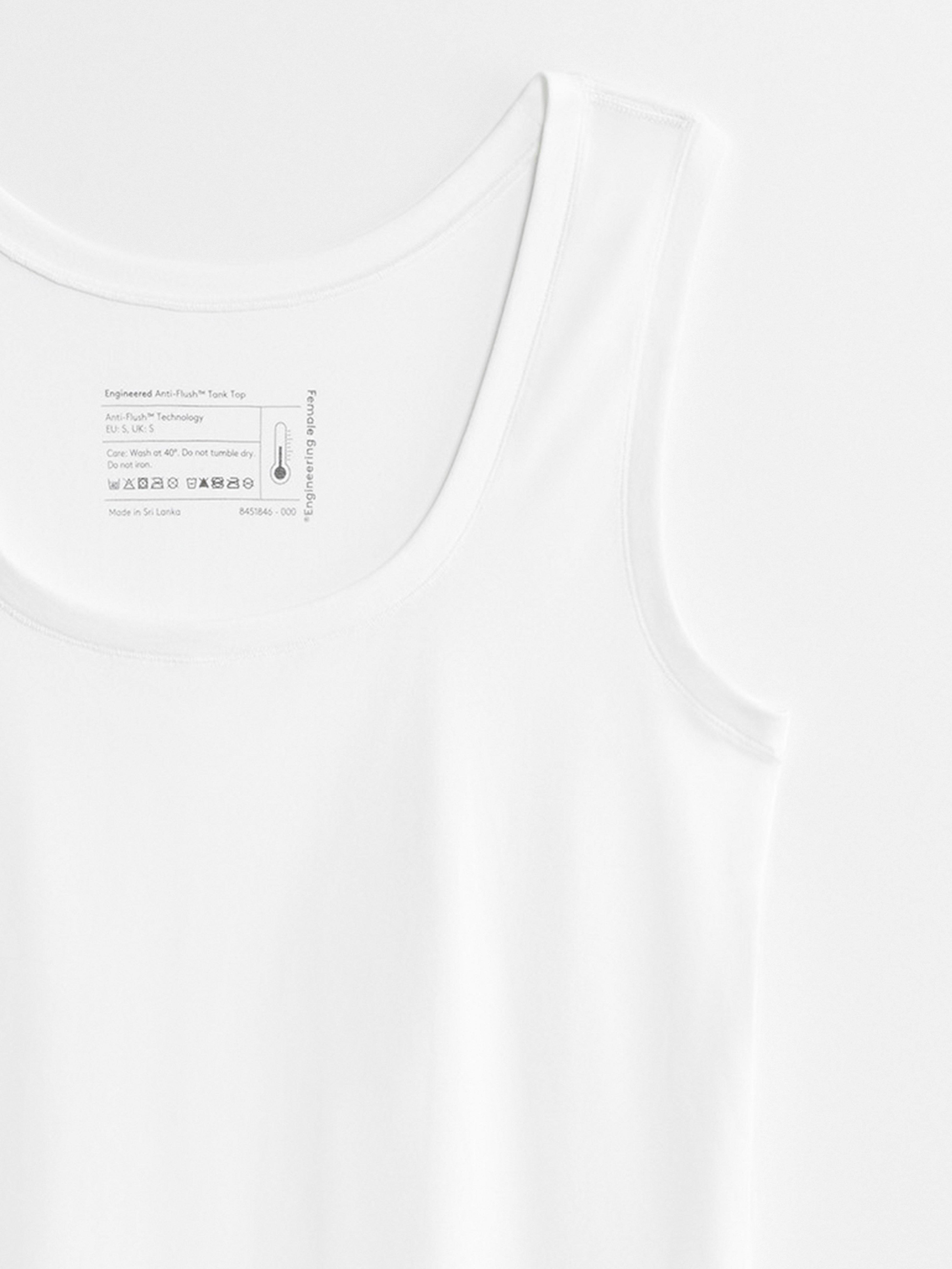 Klimakteriekläder – Linne – Lampe d'ingénierie féminine blanche