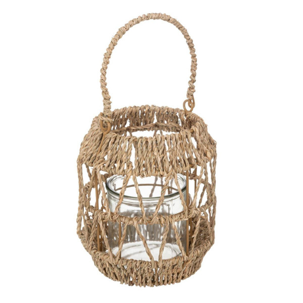 Lampion rattanowy ARIOTO 18 cm