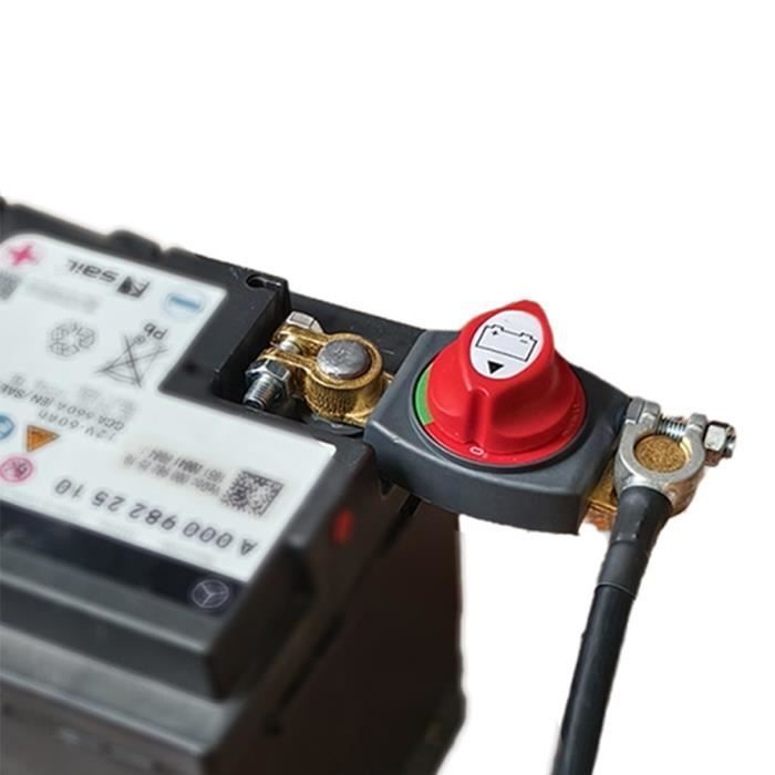 Interruttore batteria MIOLOE 12-48V - per auto, barche, roulotte, camper, trattorini rasaerba