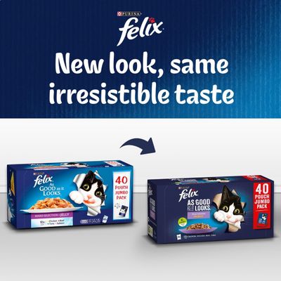 Felix La fel de bun pe cât arată Mega Pachet 88 x 100g