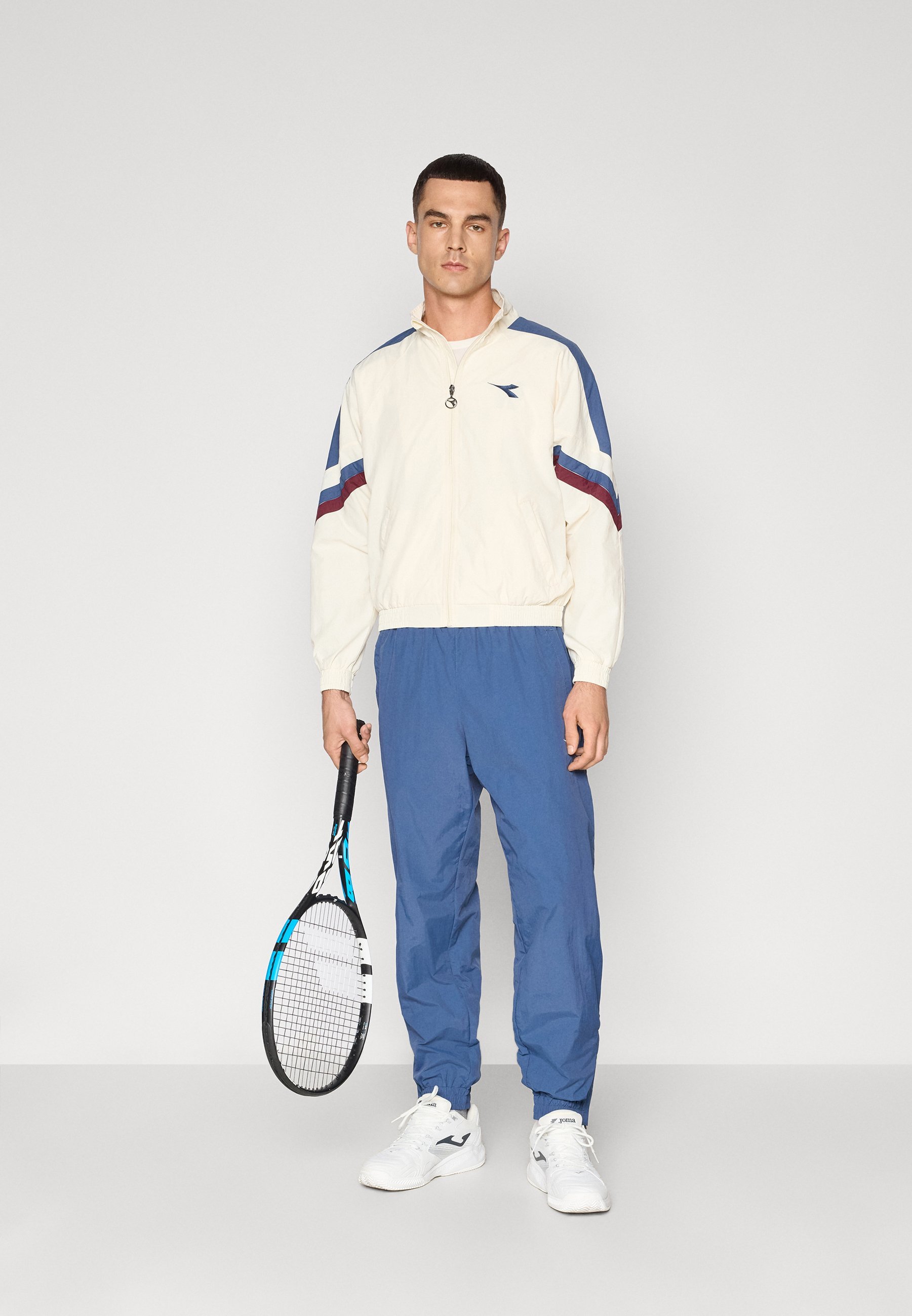 Diadora TRACK JACKET ICON - Veste d'entraînement - blanc cassé