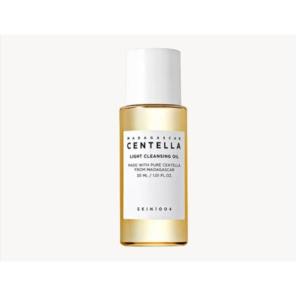 Olio detergente leggero alla centella asiatica Skin1004 - Mini formato da viaggio da 30 ml