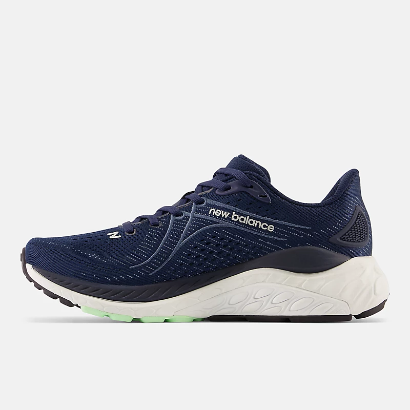 Dames Fresh Foam X 860v13 - NB Marineblauw met Bleekblauwe en Groene Aura