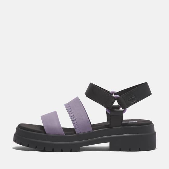 Sandalo a 3 Fasce London Vibe da Donna in viola