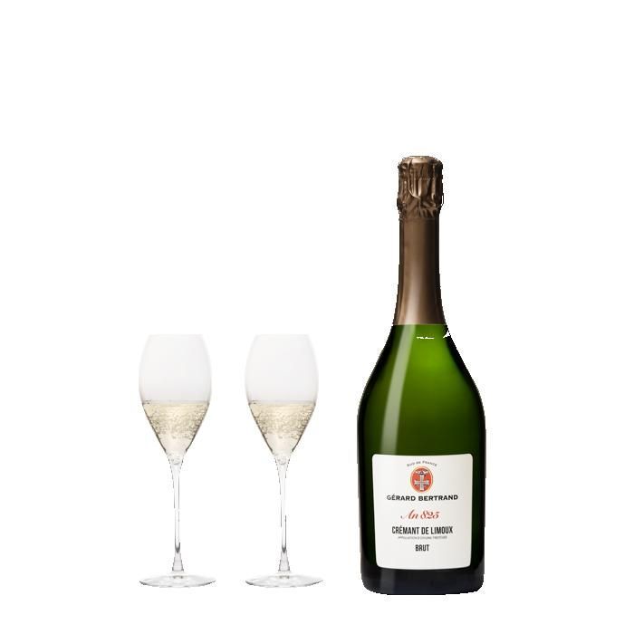 Heritage An 825 Brut AOP Crémant de Limoux 2022 Lot 6 Bouteilles 75cl