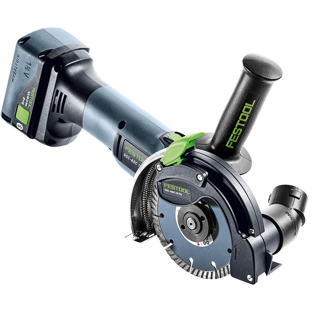FESTOOL vinkelslipersett 18 V 2 x 5,2 Ah 125 mm 577032