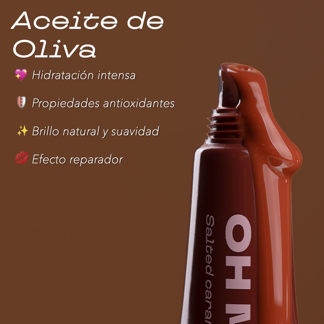 Oh My Lips obarvan sijaj za ustnice Salted Caramel Sijaji za ustnice in bleščila