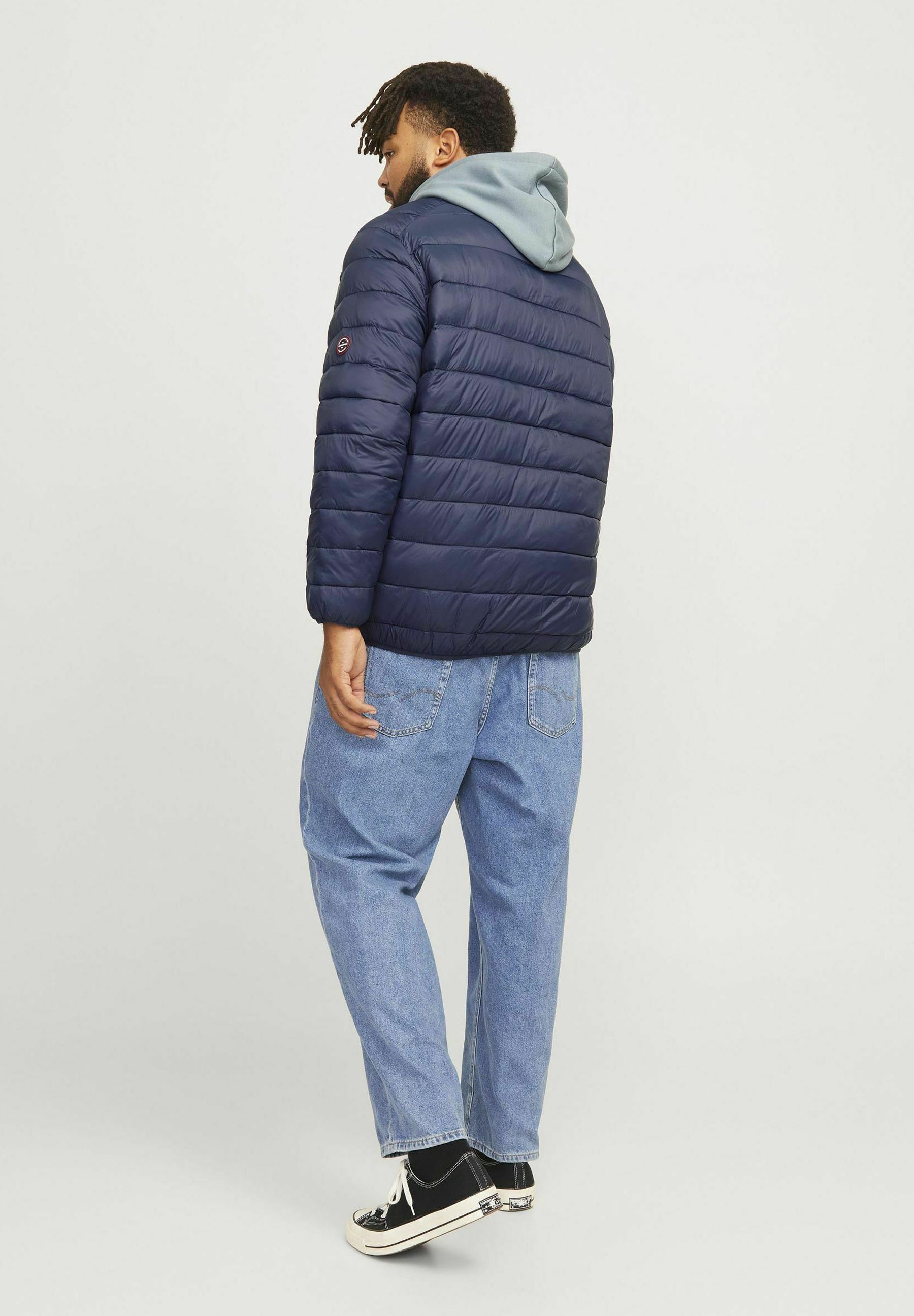 Jack & Jones PLUS - Winterjas - marineblauwe blazer