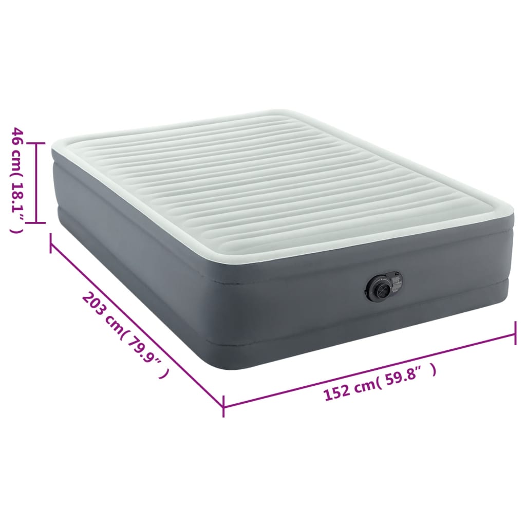 Lit gonflable double Intex Première 152 x 203 x 46 cm