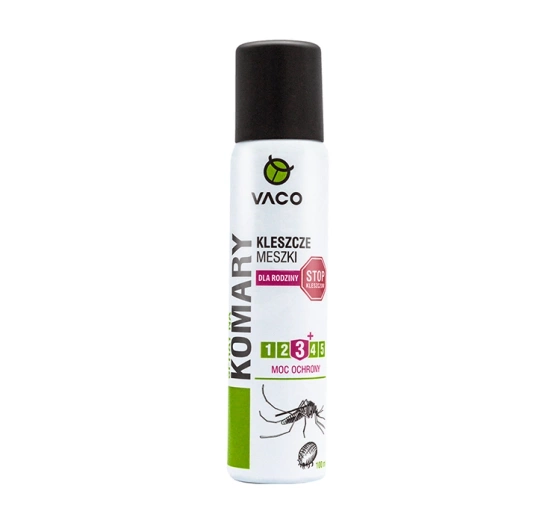 Vaco Spray na komary kleszcze meszki dla rodziny 100ml