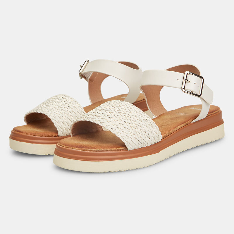Damsandal med 3 cm platå