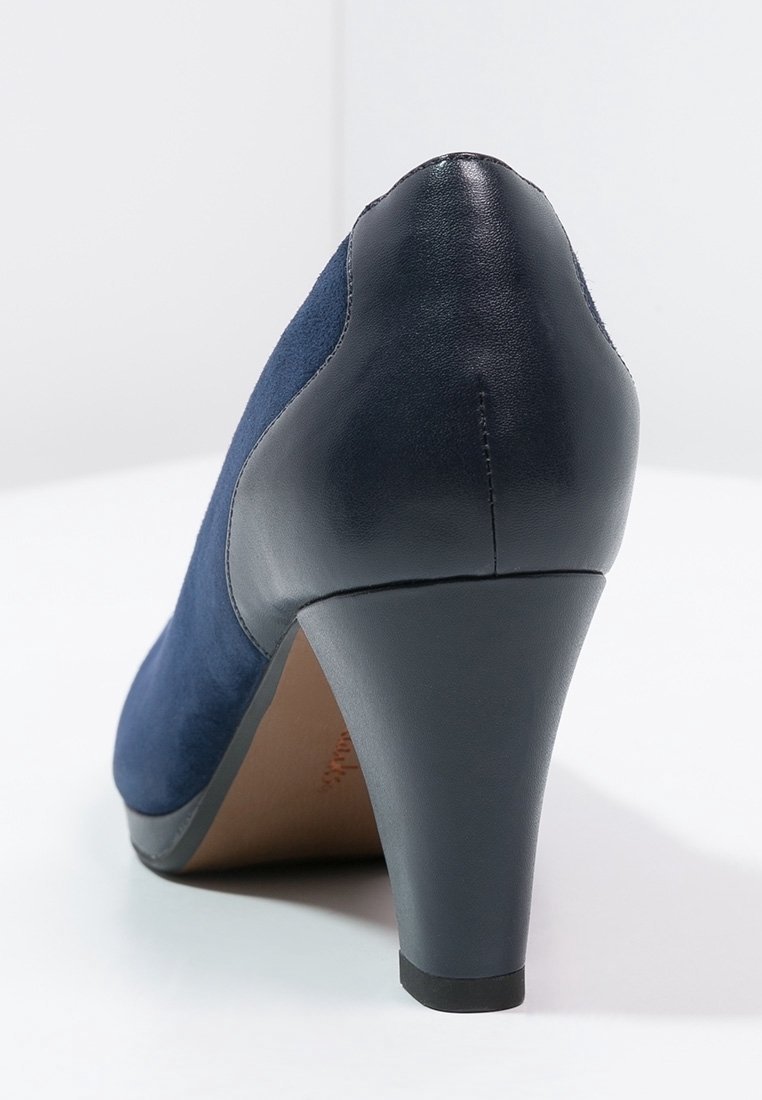 Scarpe con tacco Clarks Classic - blu scuro
