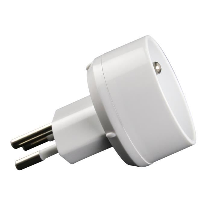 Adaptador ZENITECH de Francia a Suiza